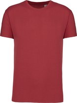 Terracotta Rood T-shirt met ronde hals merk Kariban maat M