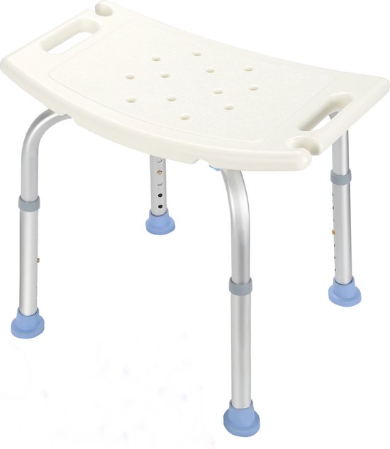 Tabouret De Douche Alu. Hdpe Blanc - Accessoire salle de bain BUT