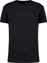 Zwart T-shirt met ronde hals merk Kariban maat 3XL