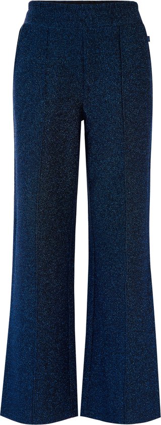 WE Fashion Meisjes straight fit broek met glittergaren