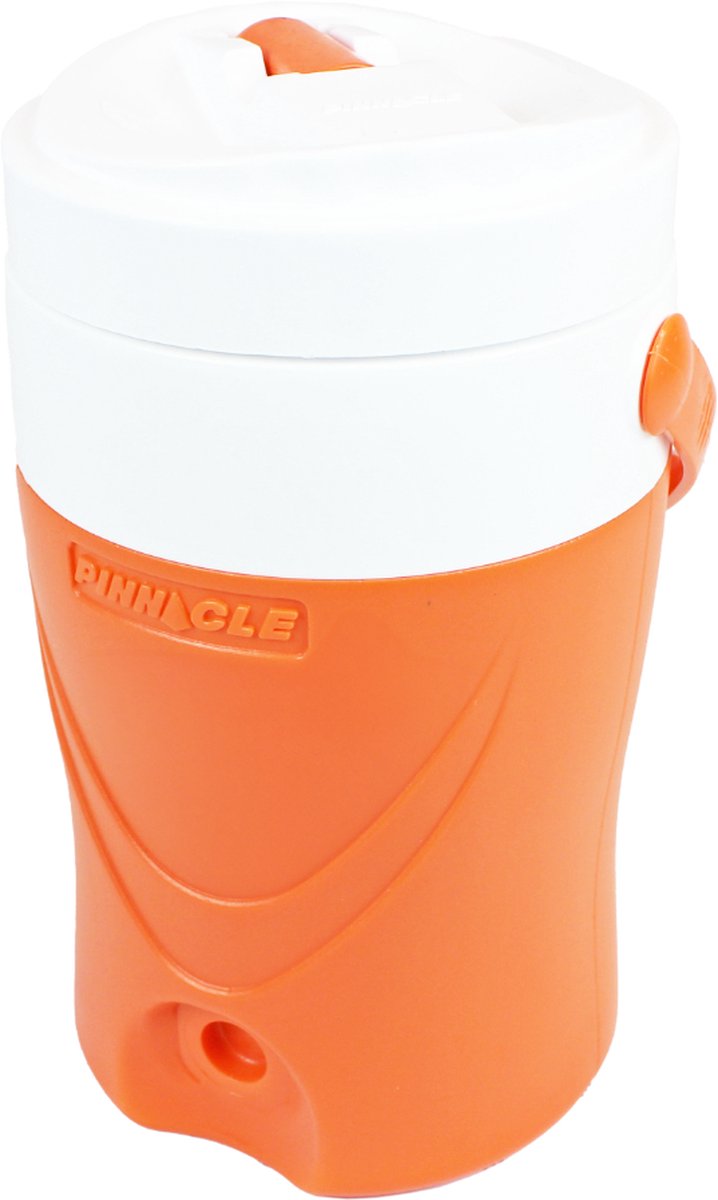 Pinnacle Platino 1 Gallon - Geïsoleerde Drankdispenser / Drankkoeler - 3,78 Liter - Oranje