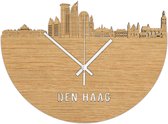 Skyline Klok Den Haag Eiken Hout Wanddecoratie Voor Aan De Muur City Shapes