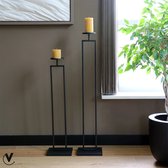 Chandelier Concordia | noir mat | L20 x l15 x H80 cm