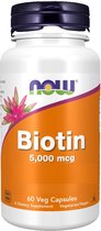 Biotin 5000 mcg - 60 capsules
