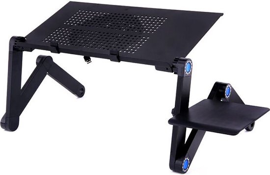 Laptop Stand - Twee ventilatoren - Met Cooler - Cooler voor Laptop - Laptop Standaard - Makkelijk Opbergen