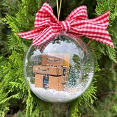 Shopping Ornament for Christmas , Kerstversiering Kerstball, Christmas Gift , Winkelen ornament, Mini Verzenddozen ornament, Winkelen Minnaar Cadeau