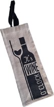 LBM Canvas wijntas - Wine o'clock