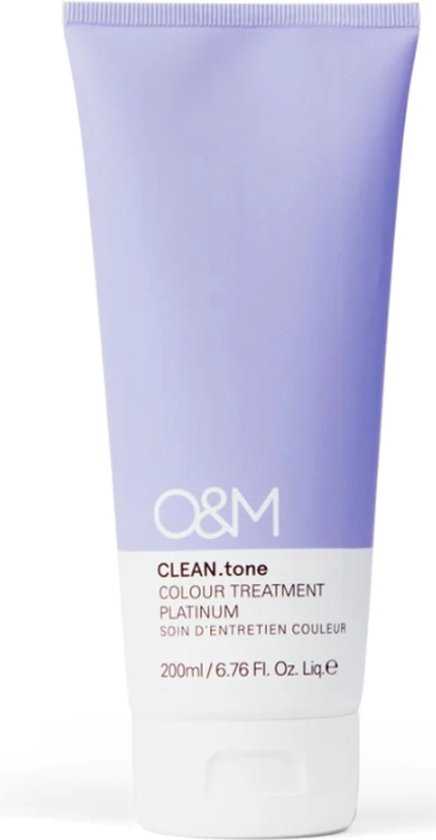 Traitement de couleur O&M Clean.Tone - Blond Platinum