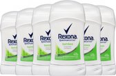 Rexona Motion Sense Deodorant Vrouw Bamboo - 6 x 40g - Voor de Gevoelige Okselhuid - Deodorant Vrouw Voordeelverpakking