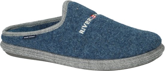 Foto: River woods harald 657 pantoffel jeansblauw maat 44