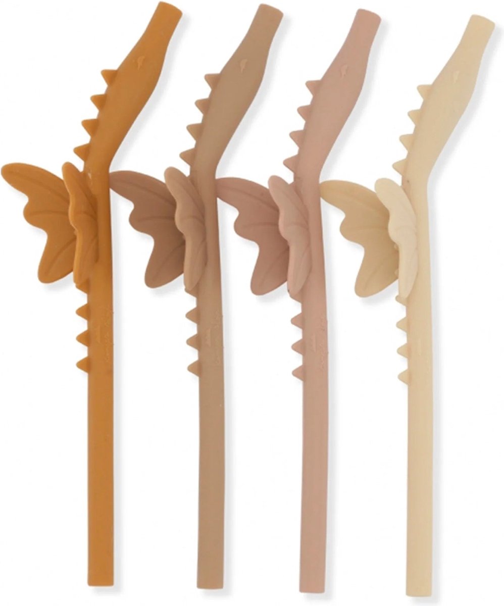 Konges Slojd Silicone Dragon Rietjes