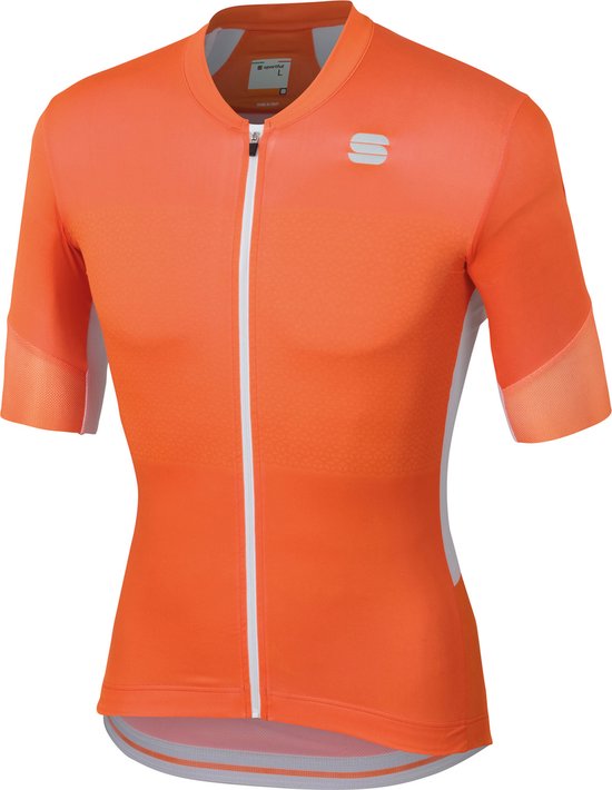 Sportful Fietsshirt korte mouwen Heren Oranje Wit / SF Gts Jersey-Orange/L Orange/White - XXL