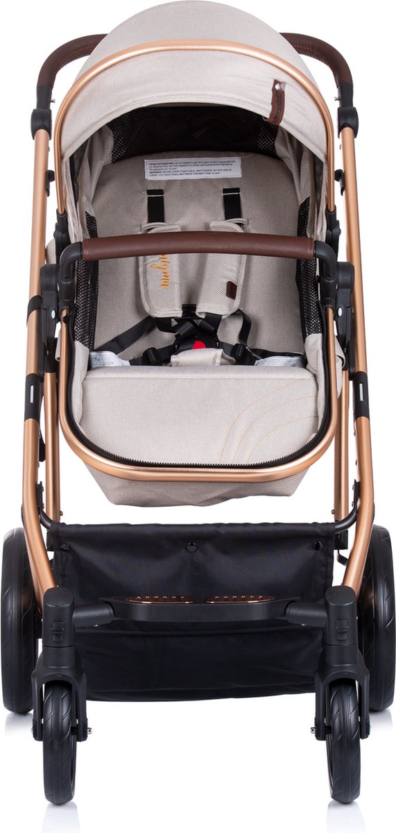 Chipolino Landau Estelle - Poussette Bébé - 2 en 1 - Landau avec berceau et  siège 