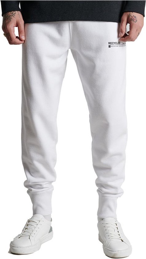 Superdry Studios Rcycl Micro Top Pantalons de jogging Wit XL Homme