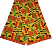 Cotton Fabric | 6 Yards | African Bogolan ''Mudcloth'' Inspired Print 100% Cotton Fabric