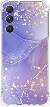 Coque arrière pour Samsung Galaxy A05s Aquarelle Violet