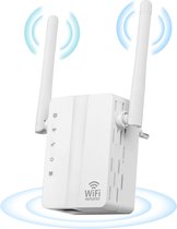 WiFi repeater 300 Mbps | Verbeter je WiFi signaal | Sneller Wifi Thuis | WiFi Versterker | WiFi punt | WiFi Groot bereik | Antenne | Thuis & Kantoor