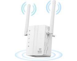 Répéteur WiFi 300 Mbps | Améliorez votre signal Wi-Fi | WiFi plus rapide à la maison | Amplificateur WIFI | Point Wi-Fi | Wi-Fi Groot portée | Antenne | Bureau à domicile