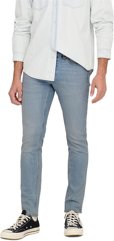 Only & Sons Loom Slim Fit 4924 Jeans Blauw 28 / 34 Man