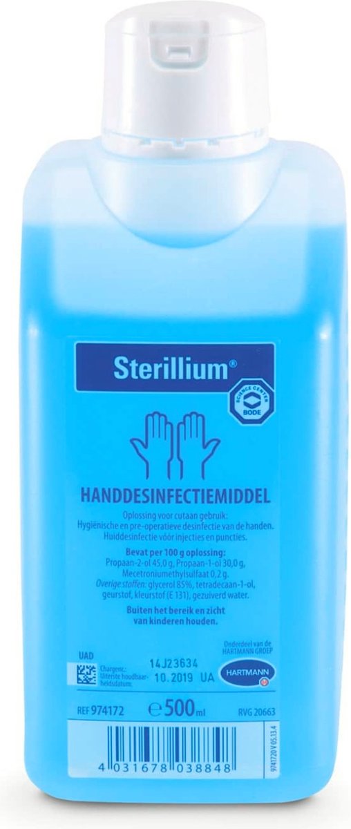Goedkoopste Sterillium handdesinfectiemiddel (500 ml