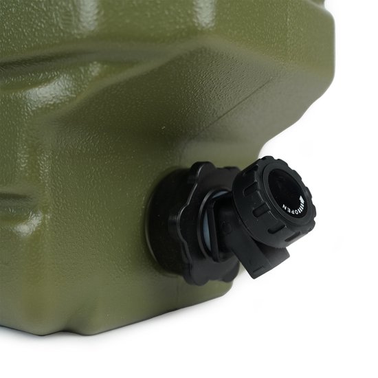 Faith - Jerrycan - 15 Ltr - Watertank - Watercontainer - Watervat - Waterdispenser - Watertap - Met Kraantje - Groen - Noodpakket — afbeelding 2