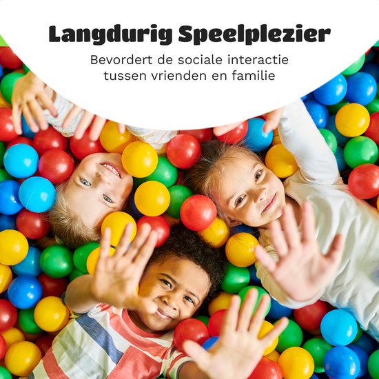 Selonis Pop Up Speeltent Voor Kinderen 100 Ballen Magisch Kasteel Met