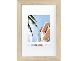 Fotolijst - SecaDesign - Fika - 13x18 / 9x13 cm fotomaat met passe-partout - Naturel - Fotokader