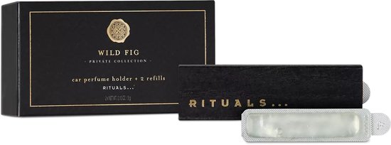 Rituals Private Collection Wild Fig Car Perfume Holder + Refill 2 x 3 g -  autoparfum 