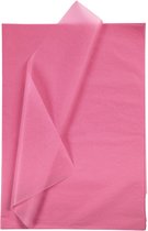 Tissuepapier - Zijdepapier - Roze - Decoratie, Knutselen, DIY, Verpakken - 50x70cm - 14 gram - 25 vellen