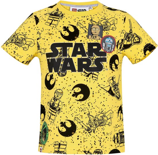 star wars dames geel