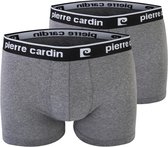 Pierre Cardin - Boxer homme - Grijs - taille M - 2 pièces