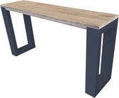 Wood4you - Side table enkel steigerhout - 180 cm