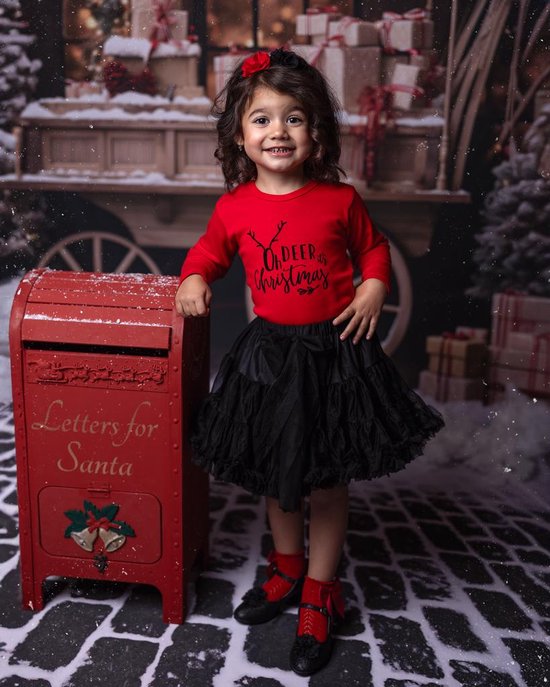 Kerstkleding misjekerstjurk meisjekerst outfit kindkerstjurk meisje