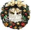 Kerstkrans, kerstslinger, decoratie, 30 cm, creatieve kerstdeurkrans, trapdeur, Kerstmis, open haarden, trappen, deuren, boom, tuindecoratie
