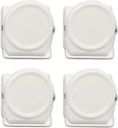 *** 4 x Magneetclip, whiteboardmagneet, whiteboard magneet, koelkastmagneet, klembordmagneet, koelkastmagneten, Groen, magnetisch - van Heble® ***