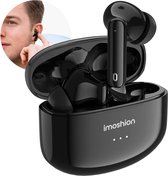 iMoshion Aura Pro Earbuds - Draadloze Oordopjes met Active Noise Cancelling (ANC) - Wireless Bluetooth Earphones - Oortjes geschikt voor Apple en Android - Zwart