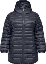 ONLY CARMAKOMA CARNEW TAHOE QUILTED HOOD COAT OTW Dames Jas - Maat S
