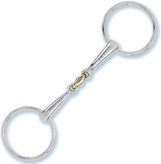 BR dubbel gebroken kneveltrens Soft Contact