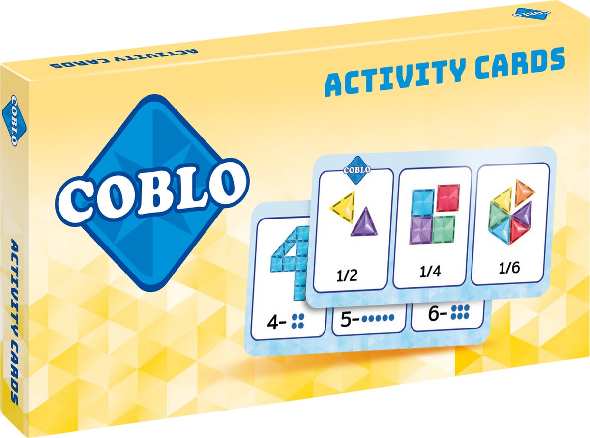 Coblo Activiteitenkaarten - 74 Educatieve Opdrachten - Montessori speelgoed - STEM speelgoed - Cadeau kind - Speelgoed 3 jaar t/m 12 jaar