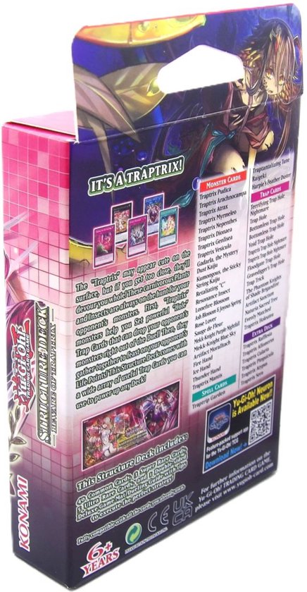 Yu-Gi-Oh Traptrix Deck Yu-Gi-Oh! Beware Of The Traptrix Structure Deck - 1st Edition, Factory Sealed Structure Deck Traptrix Yu-Gi-Oh Traptrix Deck Yu-Gi-Oh! Beware Of The Traptrix Structure Deck - 1st Edition, Factory Sealed Structure Deck Traptrix
