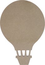 MDF Figuur Luchtballon 26 cm