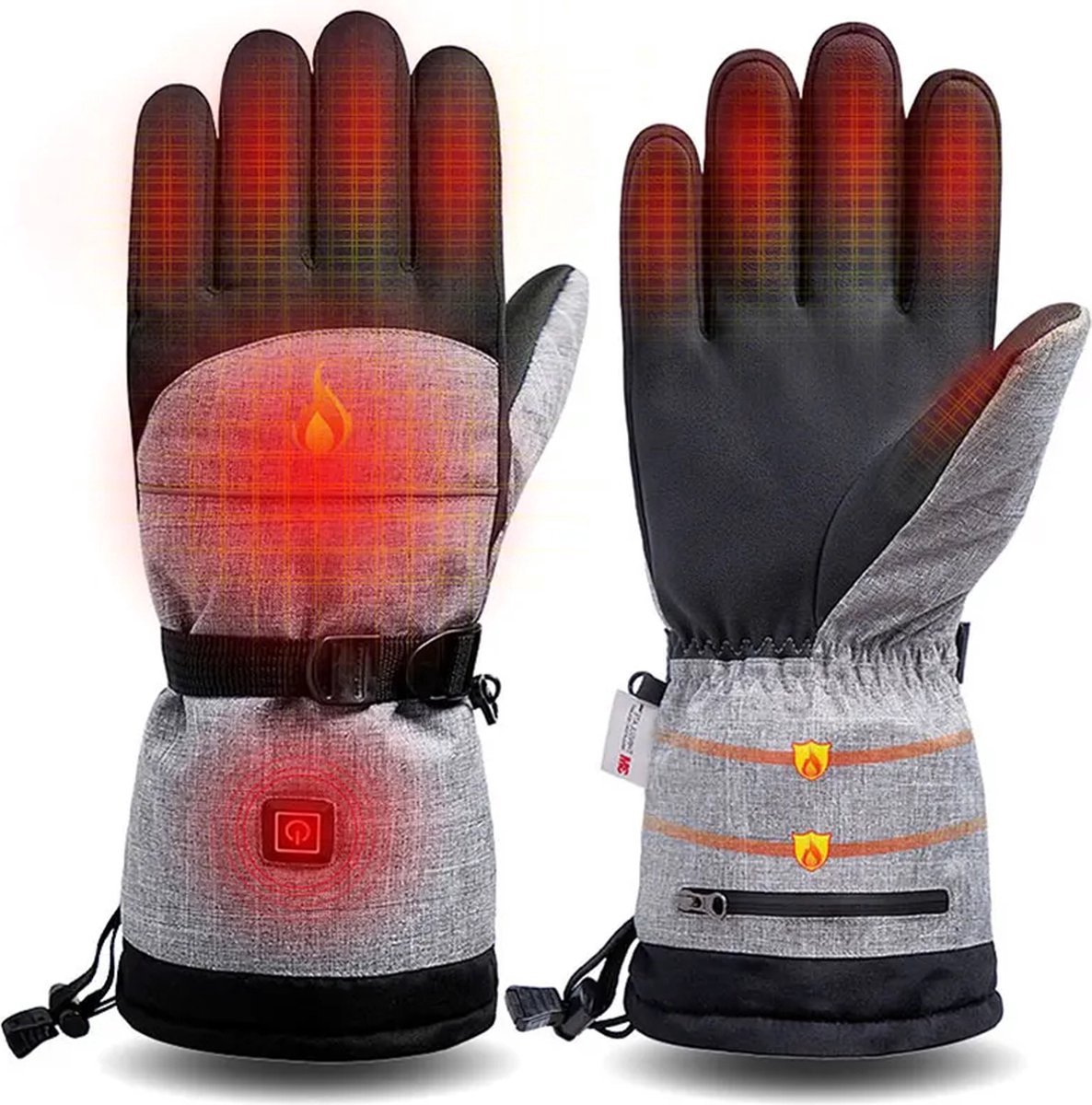 SensorPro - Verwarmde Handschoenen - Verwarmde Handschoenen Elektrisch - Inclusief Oplaadbare Accu met Oplaadkabel - Heated Gloves - Thermohandschoenen - Unisex - One Size Fits All