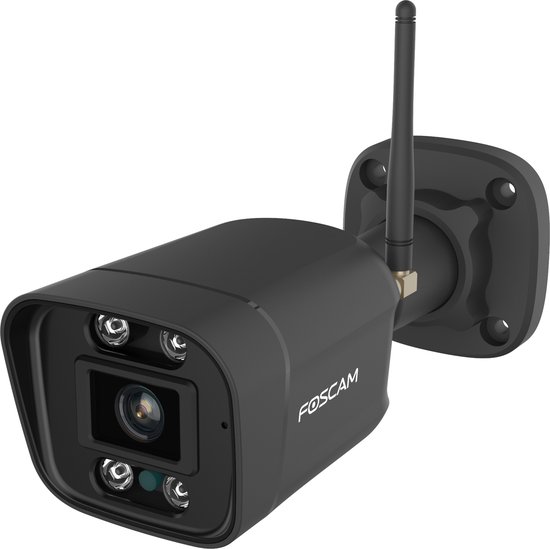 Foscam V5P Beveiligingscamera - 3K/5MP dual-band WiFi camera met geluid- en lichtalarm - Zwart van Foscam — afbeelding 4