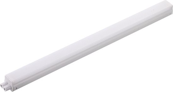 Kastverlichting - LED balk met adapter - 3 watt - 3000K modern warm wit - Koppelbaar - Keukenverlichting onderbouw led