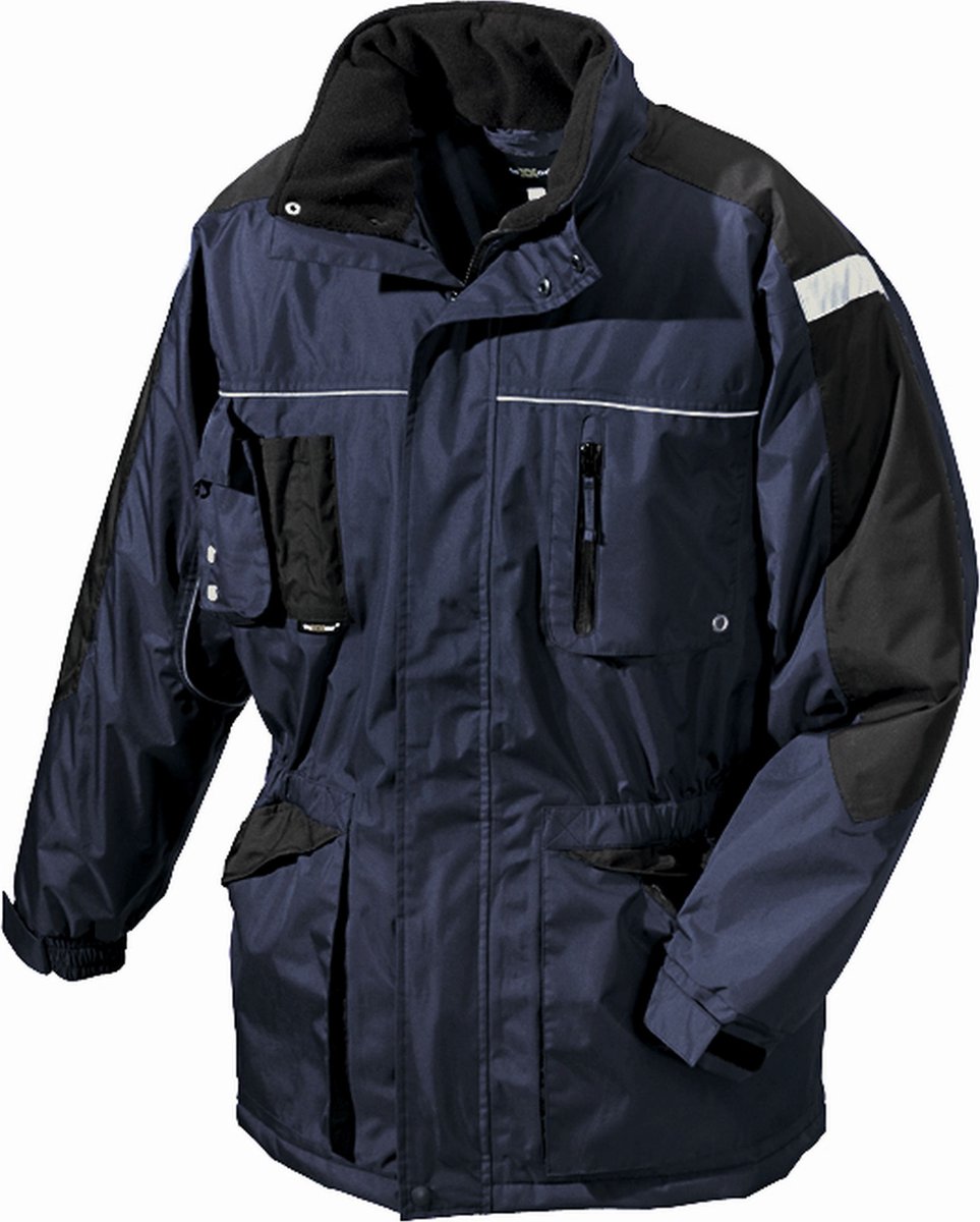 teXXor Wetterschutz-Winterparka Aalborg Marine/Schwarz-2XL