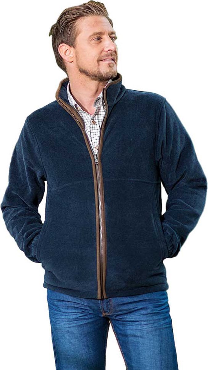 Baleno Henry Fleece Man Marineblauw