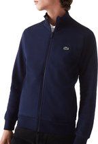 Lacoste - Vest Full Zip Donkerblauw - Heren - Maat S - Regular-fit