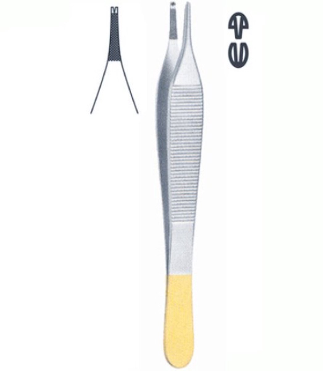 Goedkoopste Belux Surgical Instruments / Adson koucher 1x2 15cm TC