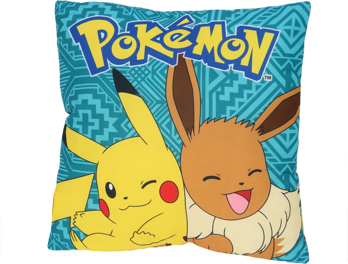 Pokemon Coussin En Forme - Cube - Carré