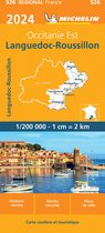 Regionale kaarten Michelin - Michelin Wegenkaart 526 Languedoc-Roussillon 2024